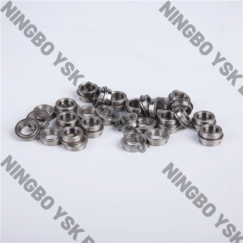 MF128ZZ Flange ball bearing with groove
